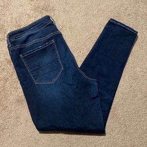 American Eagle Dark Wash Hi-Rise Jegging